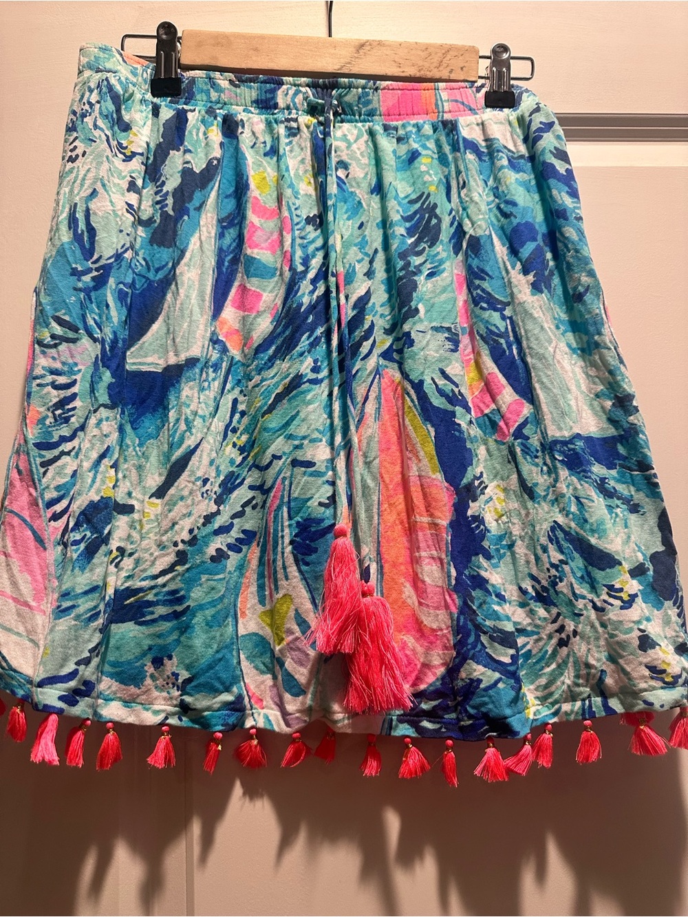 🪸Lilly’s Beach N Bay Tassel skirt